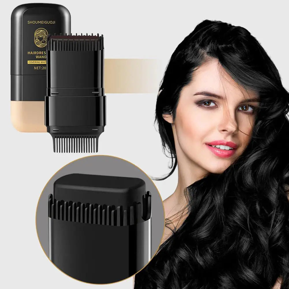 🖤 STICK MAGIC PENTRU PĂR – ACOPERIRE INSTANTĂ A FIRELOR ALBE