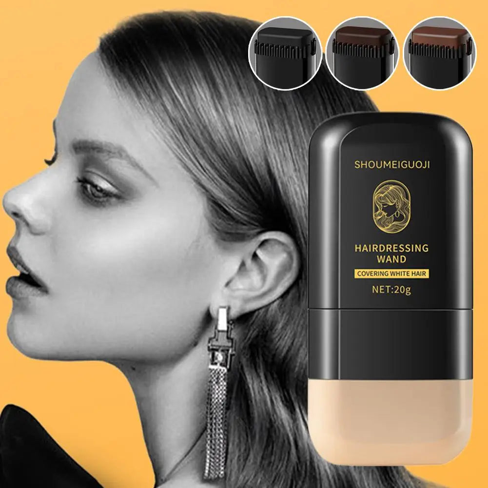 🖤 STICK MAGIC PENTRU PĂR – ACOPERIRE INSTANTĂ A FIRELOR ALBE